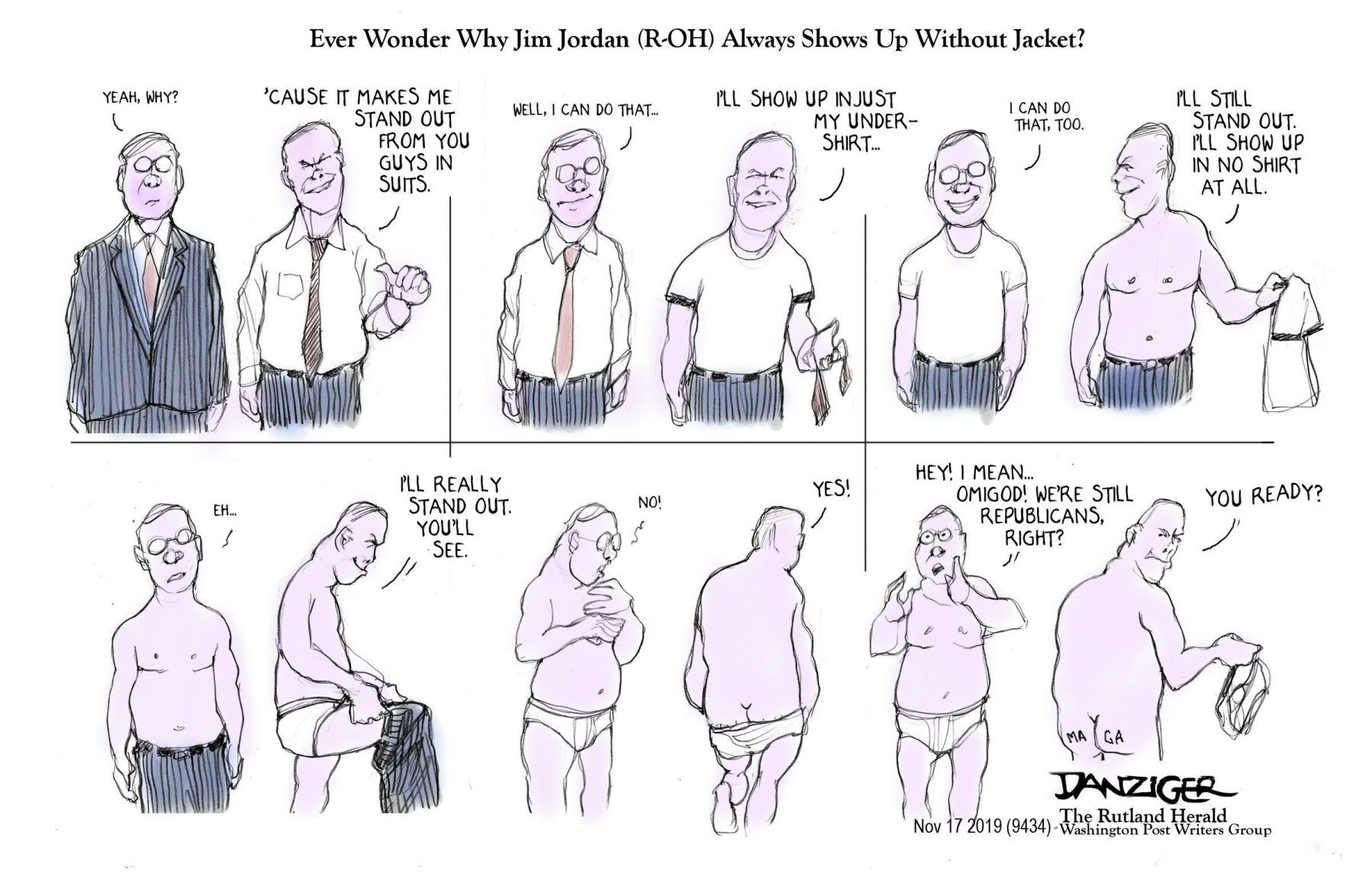Jeff Danziger cartoon